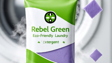 rebel green eco-friendly laundry detergent sheets – fresh lavender